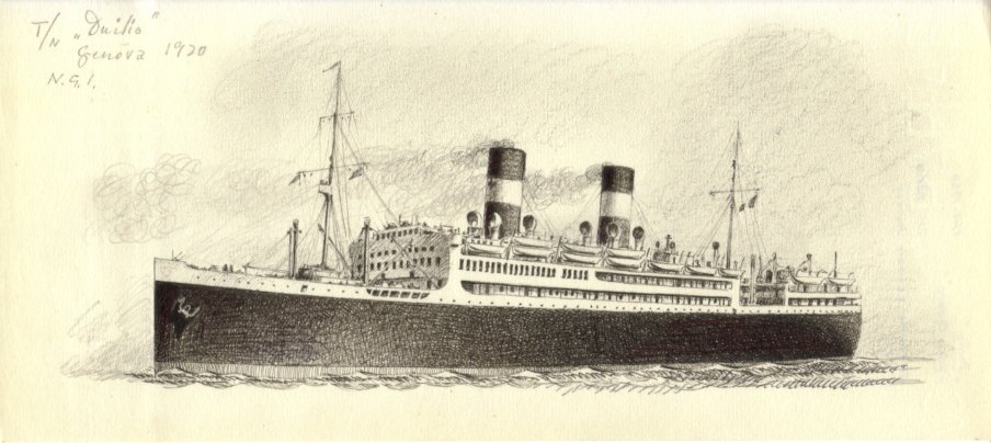 1920 - Turbonave 'Duilio'